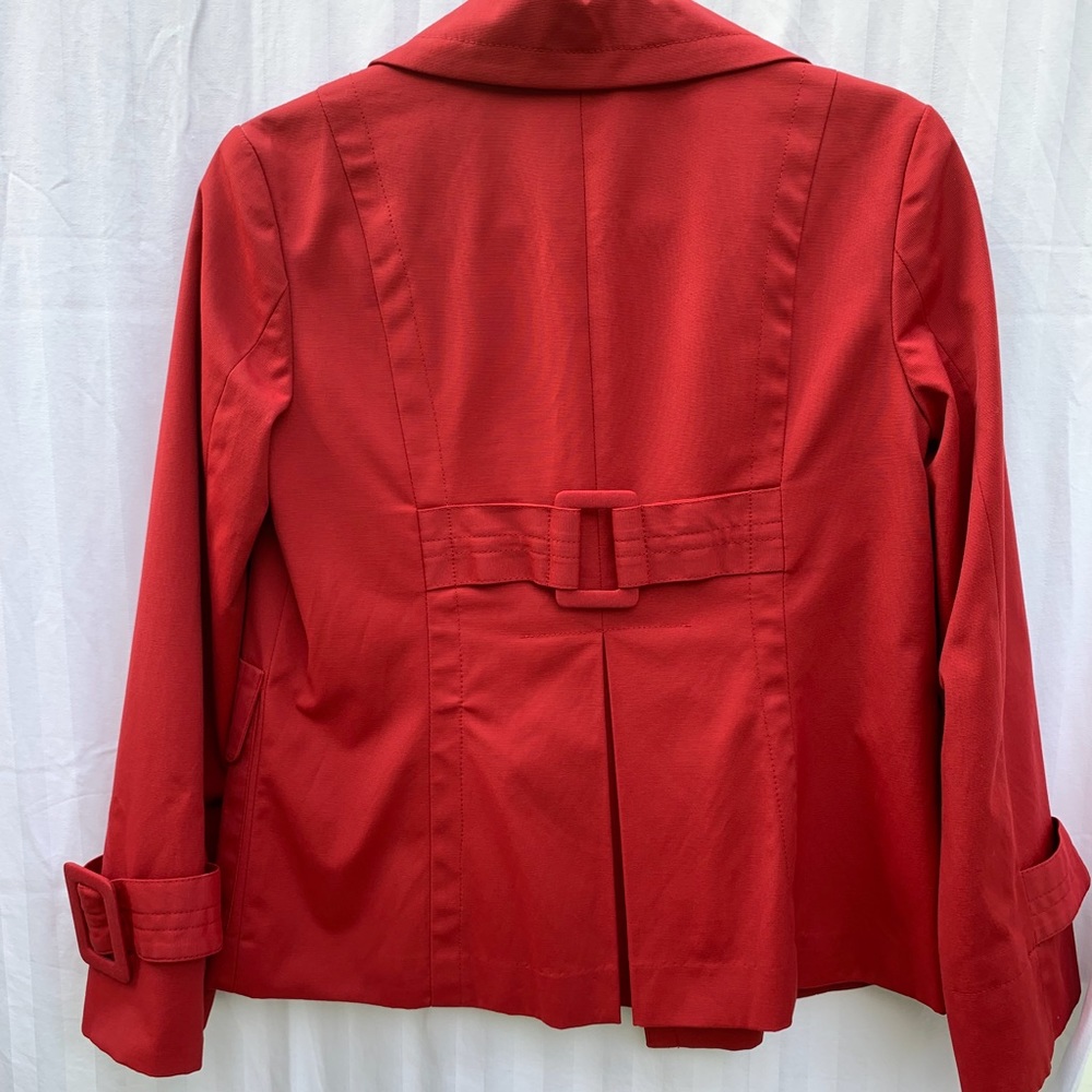 🌹 Alfani Petite Jacket Coat | Romatic Red | 🌹 - Picture 7 of 8